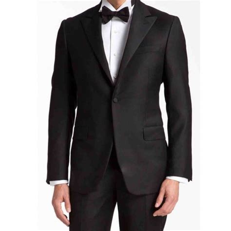 Casino Royale Peak Lapel Tuxedo .